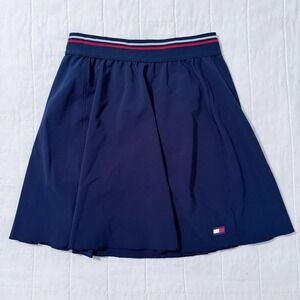 Tommy Hilfiger Women's XS Tennis Skirt Navy Blue Pull-On Waistband Golf Skort